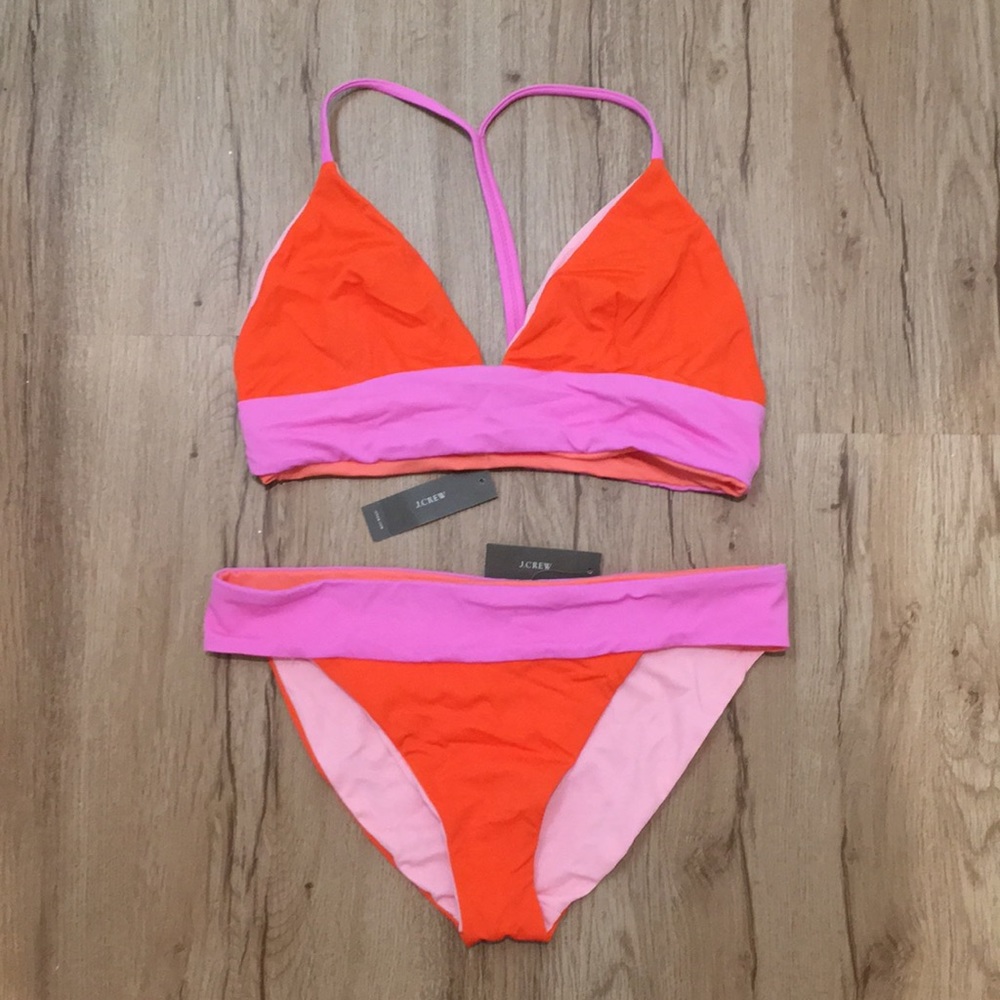 Never-worn JCrew Reversible Swimsuit NWT!